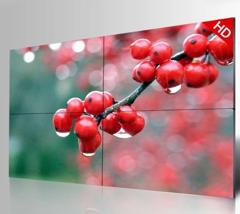 Светодиодный hd ТВ дисплей 46 &quot2x2 видеостена ЖК видео стена светодиодная с