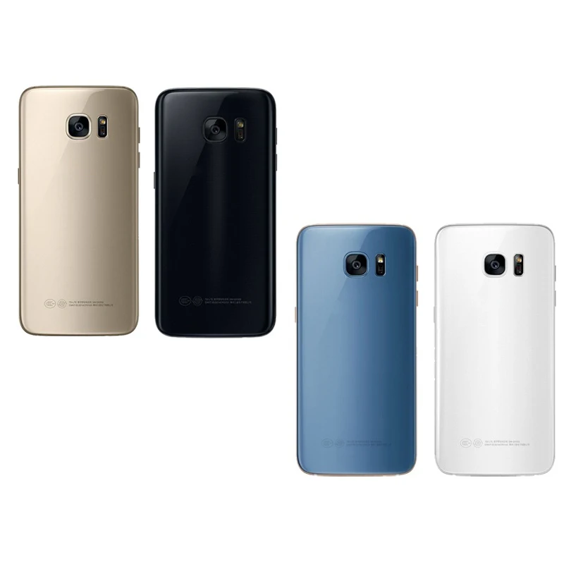 0000 задняя крышка для Samsung Galaxy S7 G930 G930F G930FD Duos мобильный телефон корпус батарея S 7