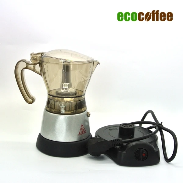  Free Shipping 3 cups Electrical Espresso Coffee Maker Espresso Moka Pot 220V 