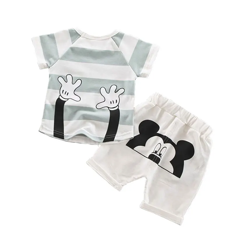 

Short Sleeve Summer Clothing Sets For Newborn Bebes Fashion Cotton Children's Boy Clothes Kid Boys Infant Wear Sport Cloth Suit