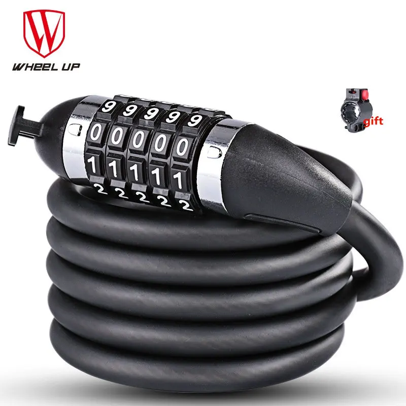 Buy WHEEL UP 1.8m Safe Bike Bicycle Code Lock