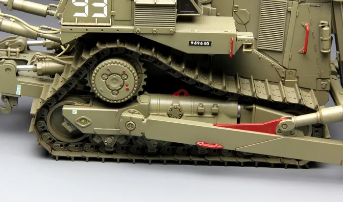 MENG SS002 1/35 масштаб D9R "плюшевый медведь" бронированный бульдозер пластиковая модель строительный комплект