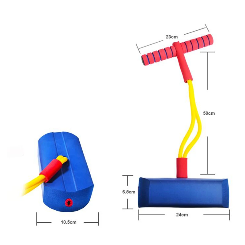 Спорт на открытом воздухе лягушка прыжок увеличенный прыжок игра родитель-ребенок открытый игра нитрильный каучук Pogo джемпер-для детей и взрослых