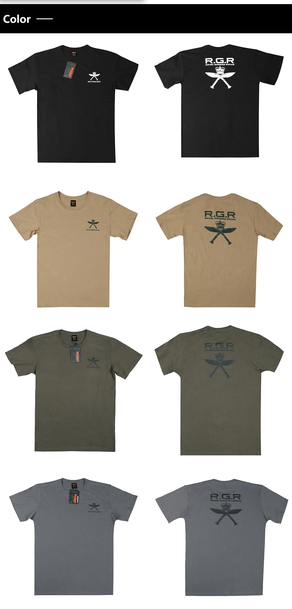 Отличные элитные мужские футболки в стиле милитари, тактические летние спортивные дышащие футболки с коротким рукавом, мужские футболки RGR