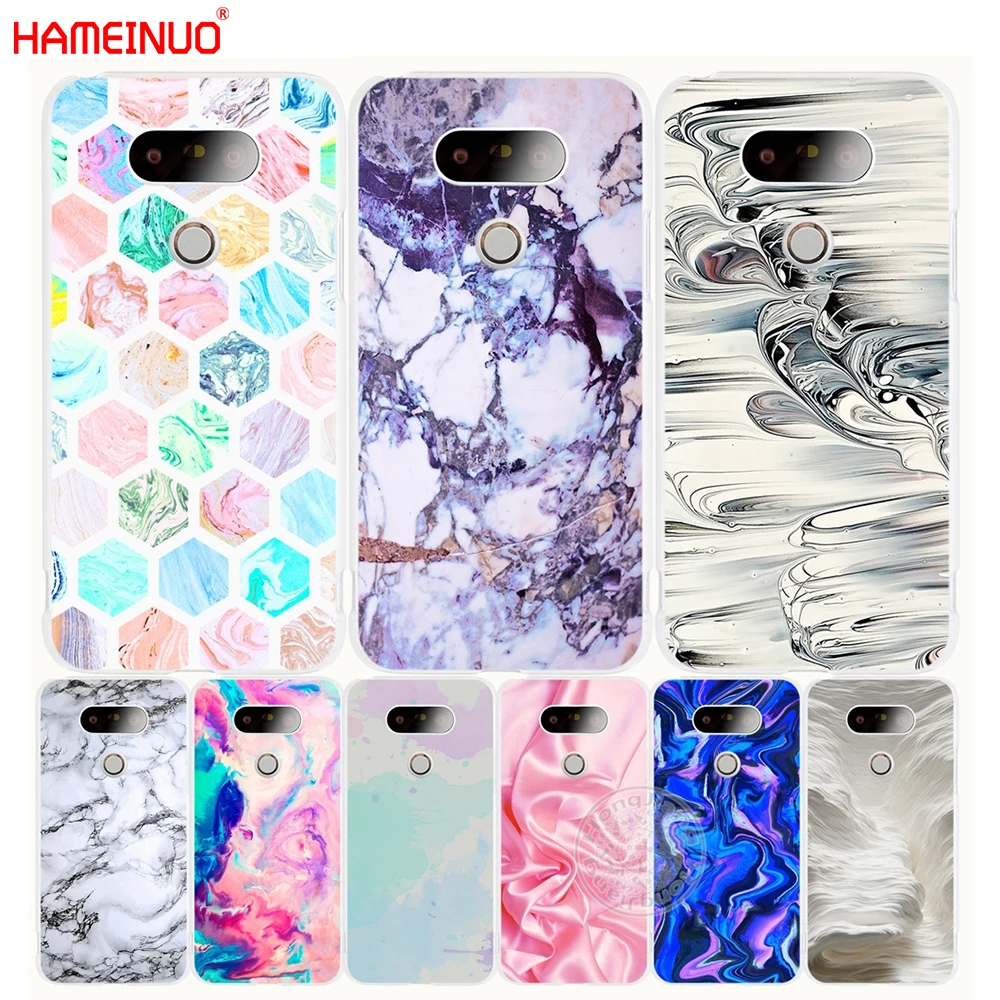 HAMEINUO Marble Paper case phone cover for LG G6 G5 K10 K7