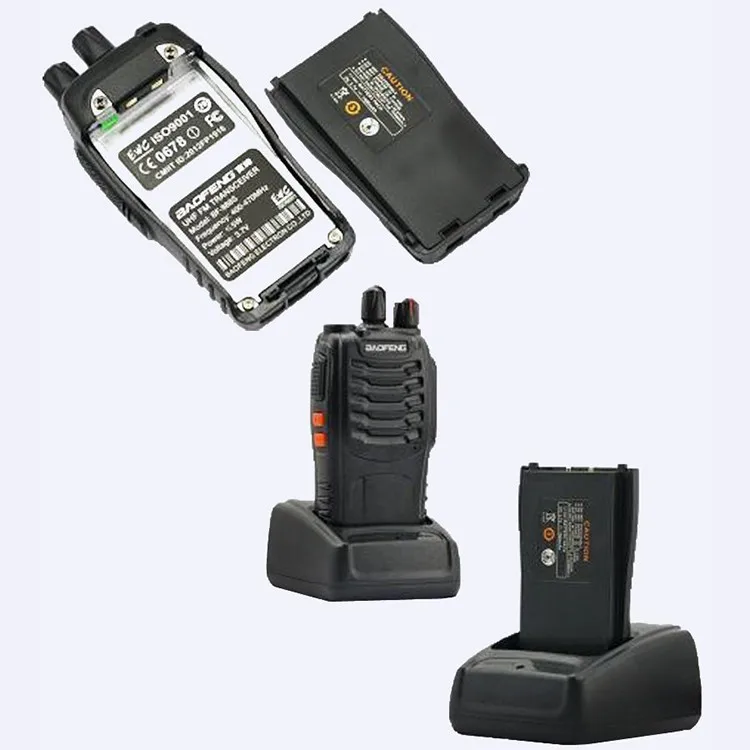 Walkie Talkie 5 шт. 5 Вт двусторонний сканер Bf 888s радио коммуникатор для Ham Портативная радиостанция КВ трансивер baofeng BF-888S