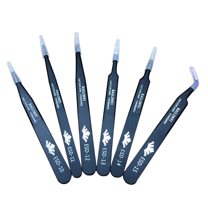 

Tweezer Curved Tips Tweezers For Electronic Cigarette Vape Cotton RDA RBA Atomizer Heating Wire DIY Tool 1PC Pointed