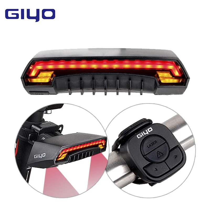 Discount GIYO Bicycle LED Light Bike Seatpost Tail Lamp Wireless MTB Safety Warning Bicycle Rear Light Intelligent Remote Control Light 0 Discount GIYO Bicycle LED Light Bike Seatpost Tail Lamp Wireless MTB Safety Warning Bicycle Rear Light Intelligent Remote Control Light 0
