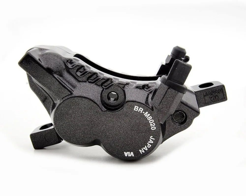 Оригинальный Shimano Deore XT BR M8020 велосипед 4 диск поршня тормозной суппорт с