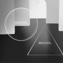 2 шт. моющийся волшебный нано резиновый коврик универсальный стикер Круглый и треугольник мульти-функция держатель телефона Автомобильный Кронштейн против скольжения