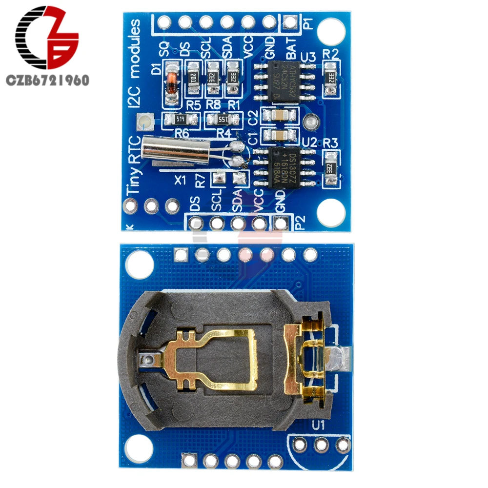 5 шт I2C IIC RTC DS1307 AT24C32 часы реального времени модуль для Arduino AVR ARM PIC SMD