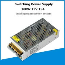 3 years warranty 180W 12V Switching Power Supply led driver AC 100-240V LED strip display security monitor Lighting transformer 3 years warranty 180W 12V Switching Power Supply led driver AC 100-240V LED strip display security monitor Lighting transformer