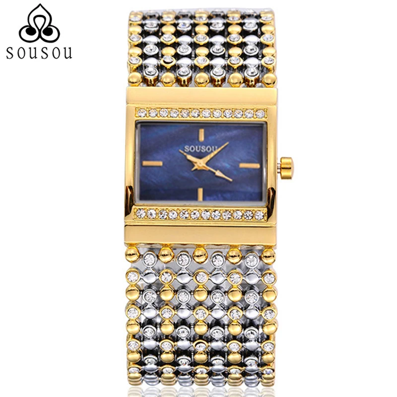 Prix pour SouSou Marque Bracelet Montres Big Montre En Or Femmes Hodinky Robe Montres Femme Montre-Bracelet Reloj Mujer Marcas Montre Femme Prix pour SouSou Marque Bracelet Montres Big Montre En Or Femmes Hodinky Robe Montres Femme Montre-Bracelet Reloj Mujer Marcas Montre Femme