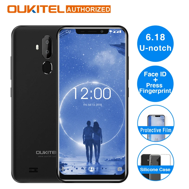 OUKITEL C12 Face ID 3G Smartphone 6.18\
