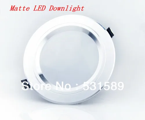 10 шт. 9*1 Вт матовый светодиодный потолочный светильник AC85-265V холодный белый/теплый белый гарантия CE& ROHS