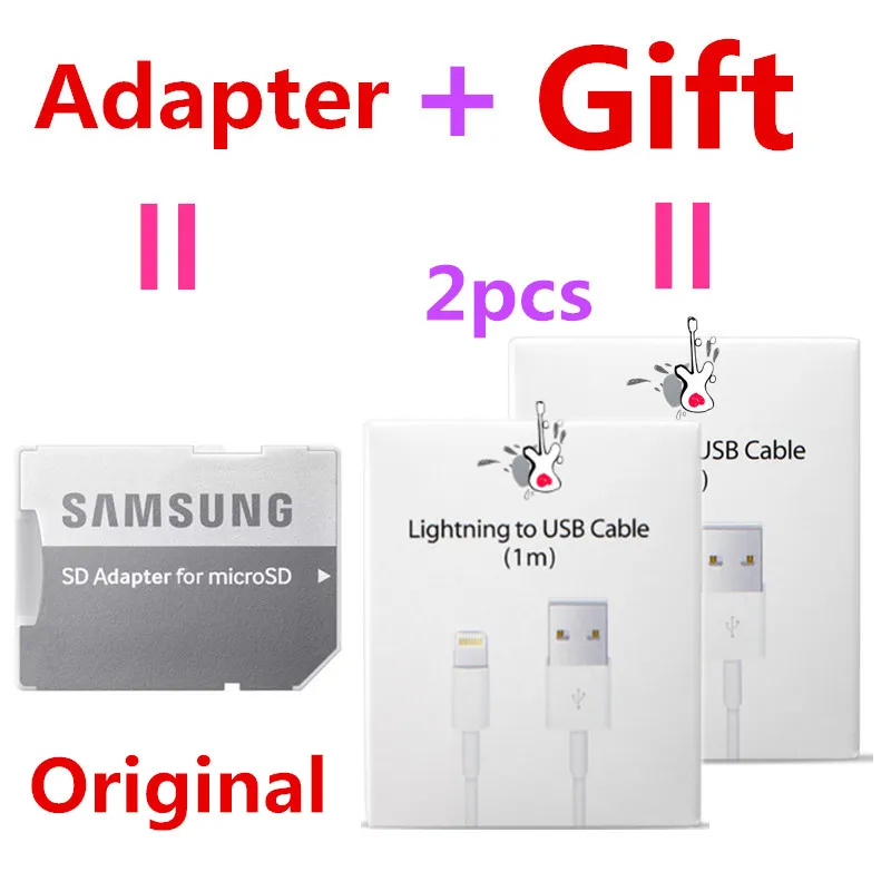 Дешевый 100% Оригинальные SAMSUNG micro sd карта 32 ГБ 64 ГБ 128 ГБ Microsd карты памяти Флешка tarjeta micro sd Class10 Mini SD карты 128 ГБ