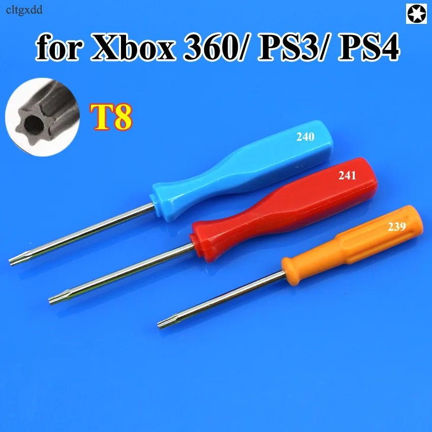 Cltgxdd безопасности отвертка для Xbox 360/PS3/PS4 Tamperproof отверстия восстановление, открытие инструмент Отвертка Torx T8 T10