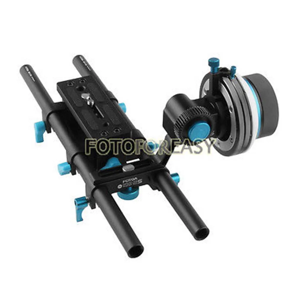 FOTGA DP500IIS DSLR RIG Follow Focus A/B Hard Stops + DP3000 15 мм стержень Базовая пластина Rig|follow focus|dslr rig15mm