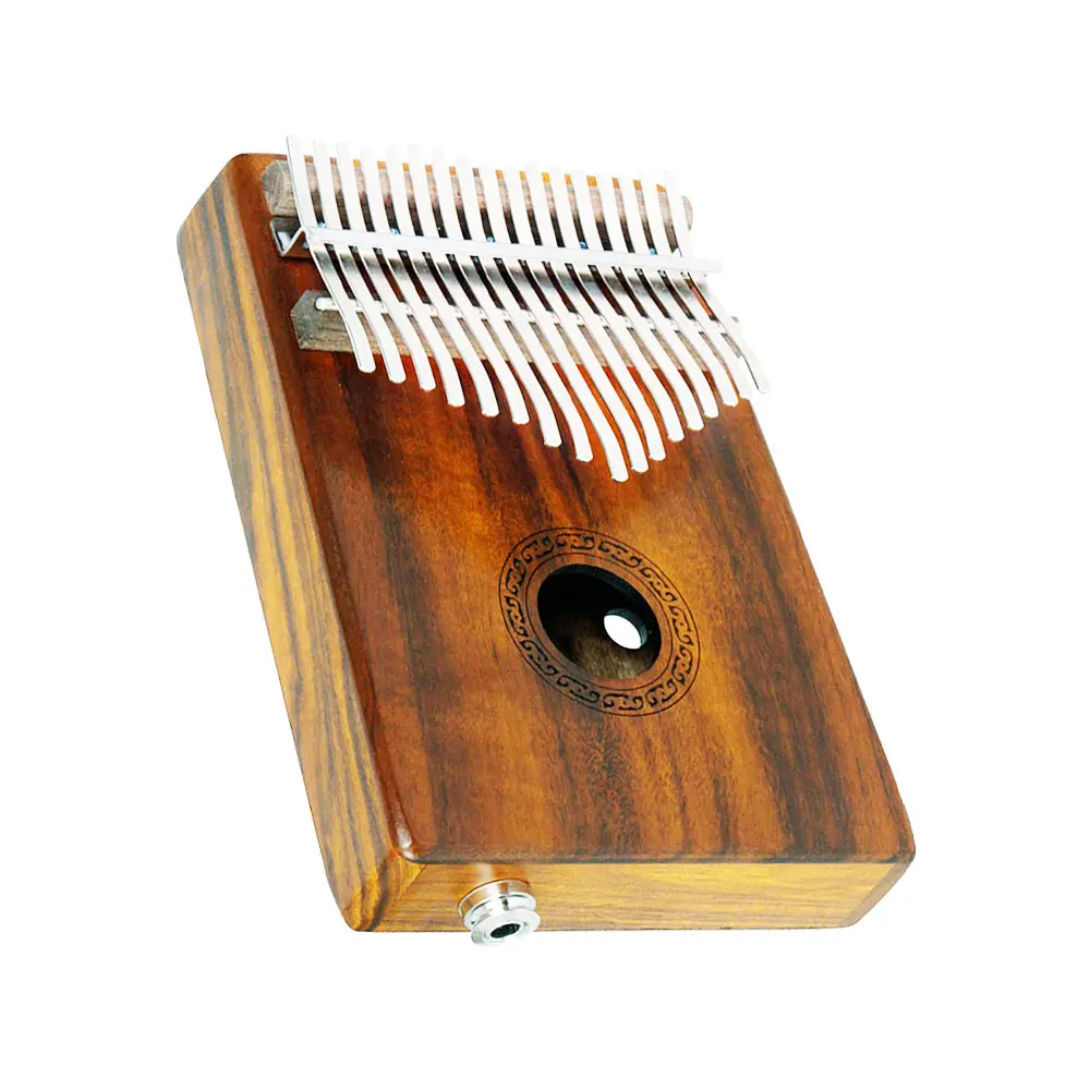 

Raw Wood Color Pluggable Sound Plucked Stringed Instrument Novice Practice Mbira Kalimba Exquisite Finger Thumb Piano