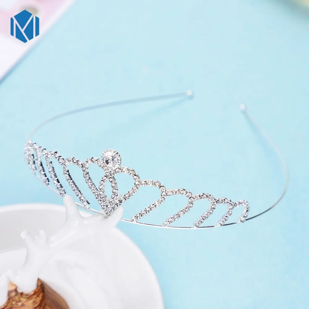 

2019 New Arrival Tiara Hair Hoop Women Crystal Alloy Hairbands Wedding Rhinestone Girls Lovely Hair Bands accessoire cheveux