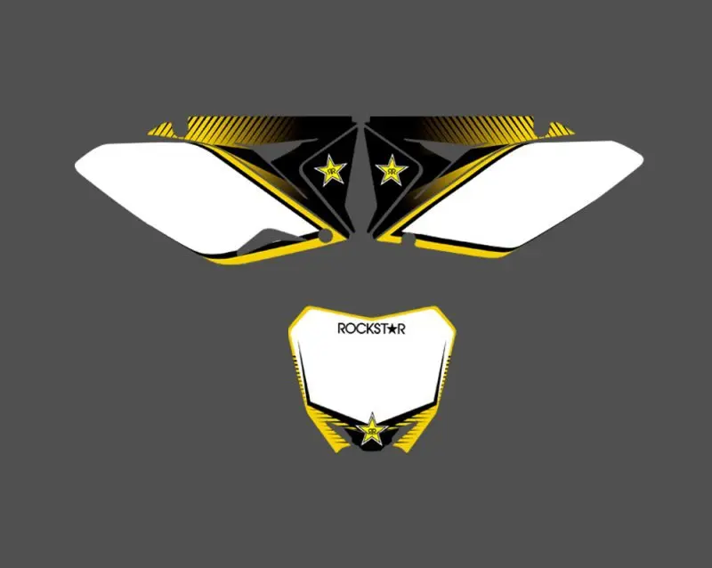 Набор стикеров для Suzuki RMZ250 0159 2010 2011 2012 RMZ 250|sticker kit|team graphicsdecal kit |