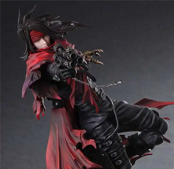 Play Arts Kai Vincent Valentine Final Fantasy фигурка Final Fantasy VII FF7Cloud PA 27 см ПВХ фигурка куклы игрушки Детский подарок