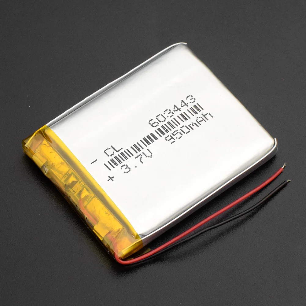 POSTHUMAN 603443 950mAh MP4 gps 063443 батарея энергии 3,7 V литий-полимерная батарея навигация электронные колонки Lipo батарея - Цвет: 1Pc