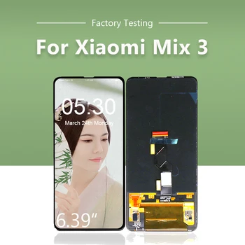

10pcs/lot Original for Xiaomi Mi Mix 3 LCD Screen Display+Touch Digitizer Assembly for Xiaomi Mix 3 Panel Free Shipping DHL EMS
