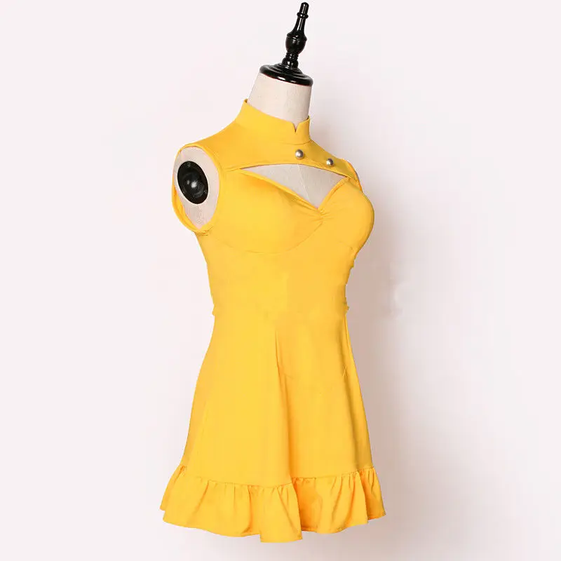 Аниме Даян Косплей Костюм популярная игра The Seven Deadly Sins желтое милое платье искусственные волосы для париков для женщин девочек праздничная одежда