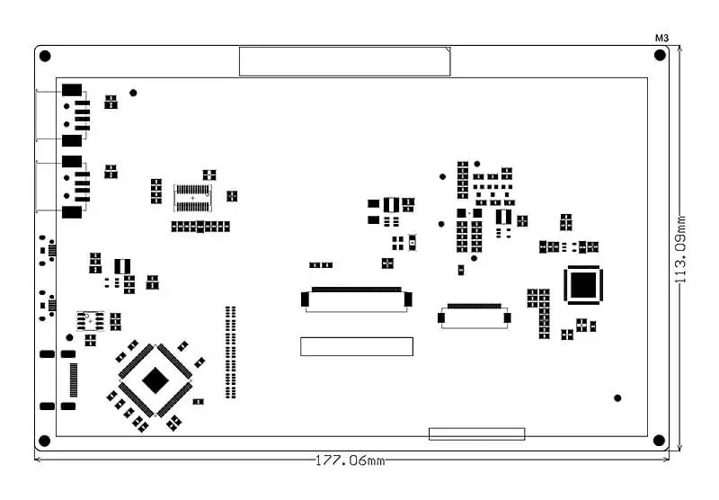 Elecrow 7 дюймов 1024X600 емкостный сенсорный экран с камерой 720P для Raspberry Pi MacBook Pro Windows 10 ЖК-модуль Дисплей