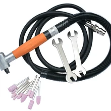 Промышленный 90 градусов 3 мм пневматический Микро воздушный шлифовальный станок, воздушный микропереходник размольная машина набор