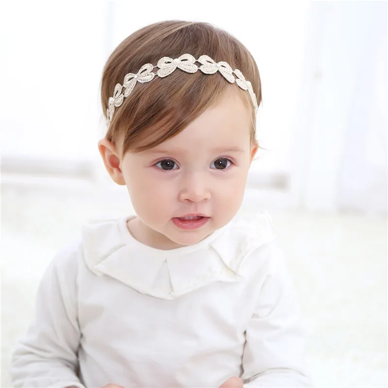 

M MISM Bow Tie Girls Headband Birthday Single Hairband Beach Vacation Children Hair Accessories Mulit-Style Headwear Haiband