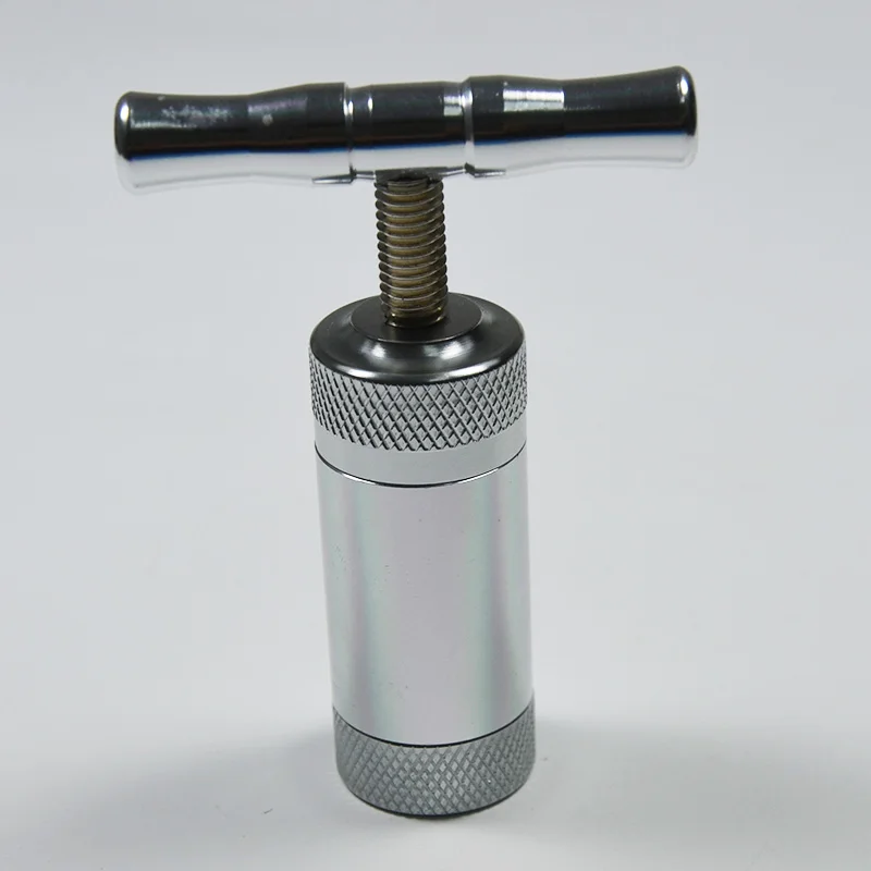 Aluminum Spice Hand Crusher Pepper Mill Handmade Smoking Press Accessories manual spice grinder