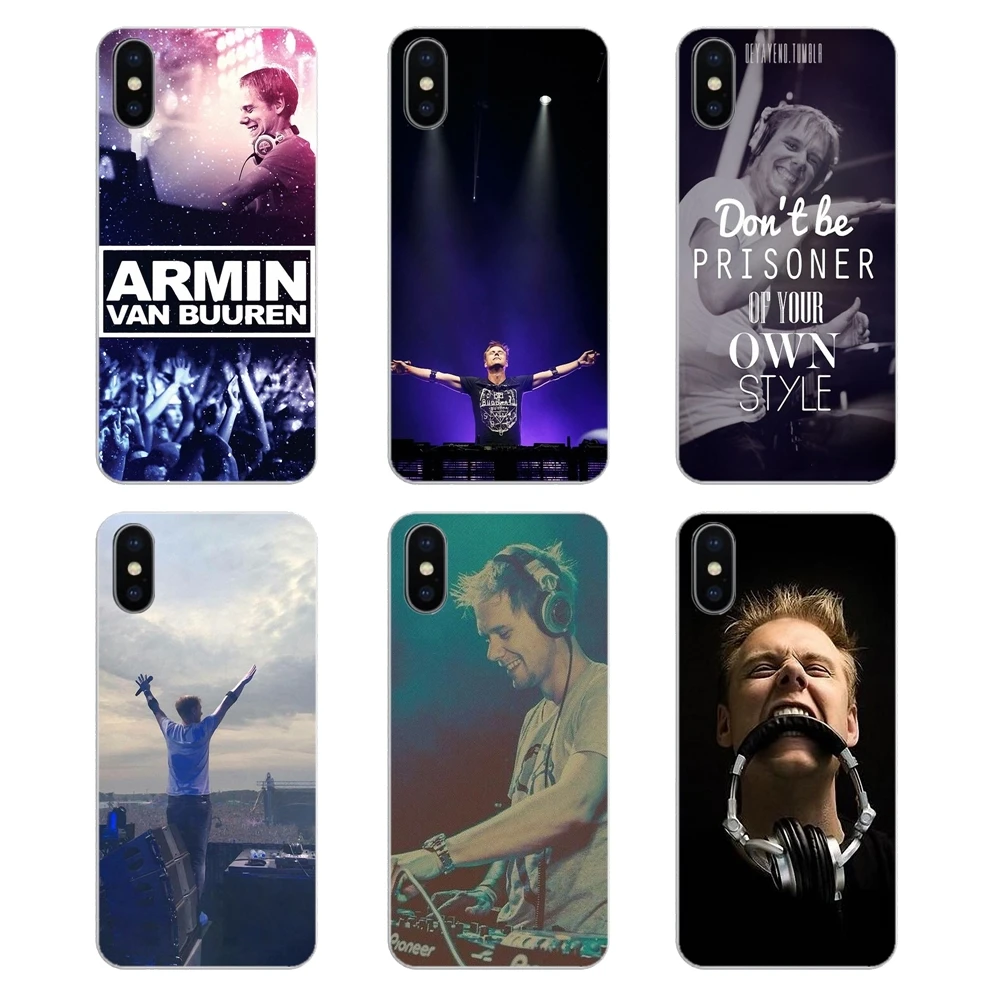 Силиконовый чехол для телефона Motorola Moto X4 E4 E5 G5 G5S G6 Z Z3 G3 C Play Plus Dance Armin van Buuren Dutch Trance DJ