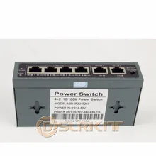 DSLRKIT 250 м 6 портов 4 PoE выключатель инъектор питания по Ethernet без адаптера питания