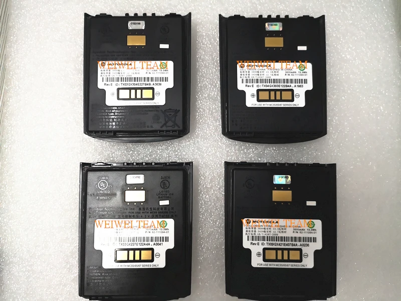 

10pcs 82-107172-02 New Original Battery for NEW Symbol MC55 MC55A MC55N MC65 MC67 Battery 2400mAh