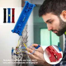 Многофункциональный Электрический провод инструмент для соскабливания поворотный коаксиальный провод кабельная ручка резак Стриппер машина плоскогубцы инструмент для кабельный съемник инструмент