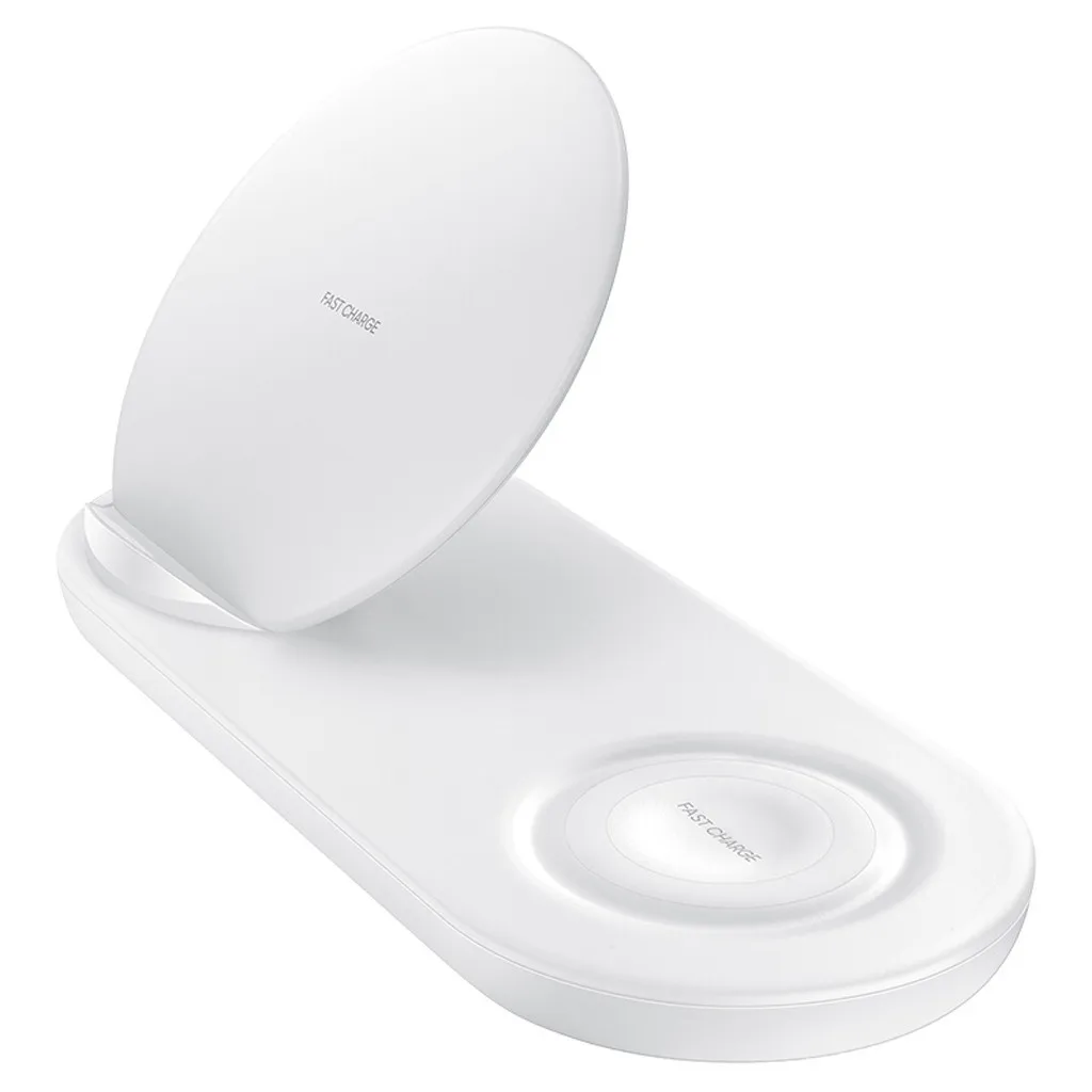 New 2 in 1 Fast Charging Wireless Charger Pad For Samsung Galaxy S10/S10+/Watch S2/3 Quick-acting Charging 19Feb27