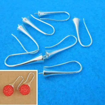 

20pcs 925 Sterling Silver Jewelry DIY Accessories 925 Silver Hook For Necklace Findings & Components PJ020
