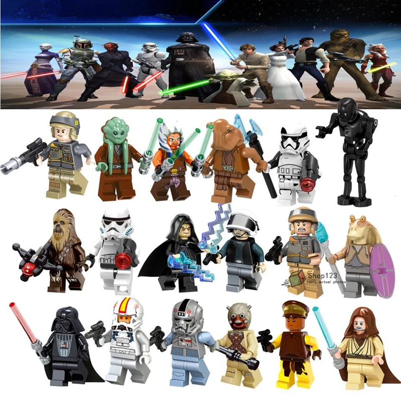 

K-2SO Jedi Master Space Wars Building Block Toys Friend Gift