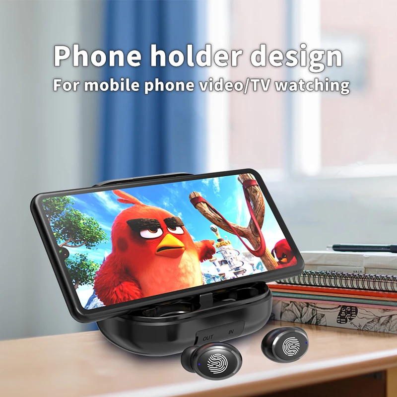 Bluetooth наушники V11 TWSбеспроводные стерео HIFI бас объемная гарнитура IPX7