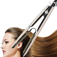 Двойная панель против ожогов волос плоский Утюг 110 V/240 V использовать выпрямитель для волос