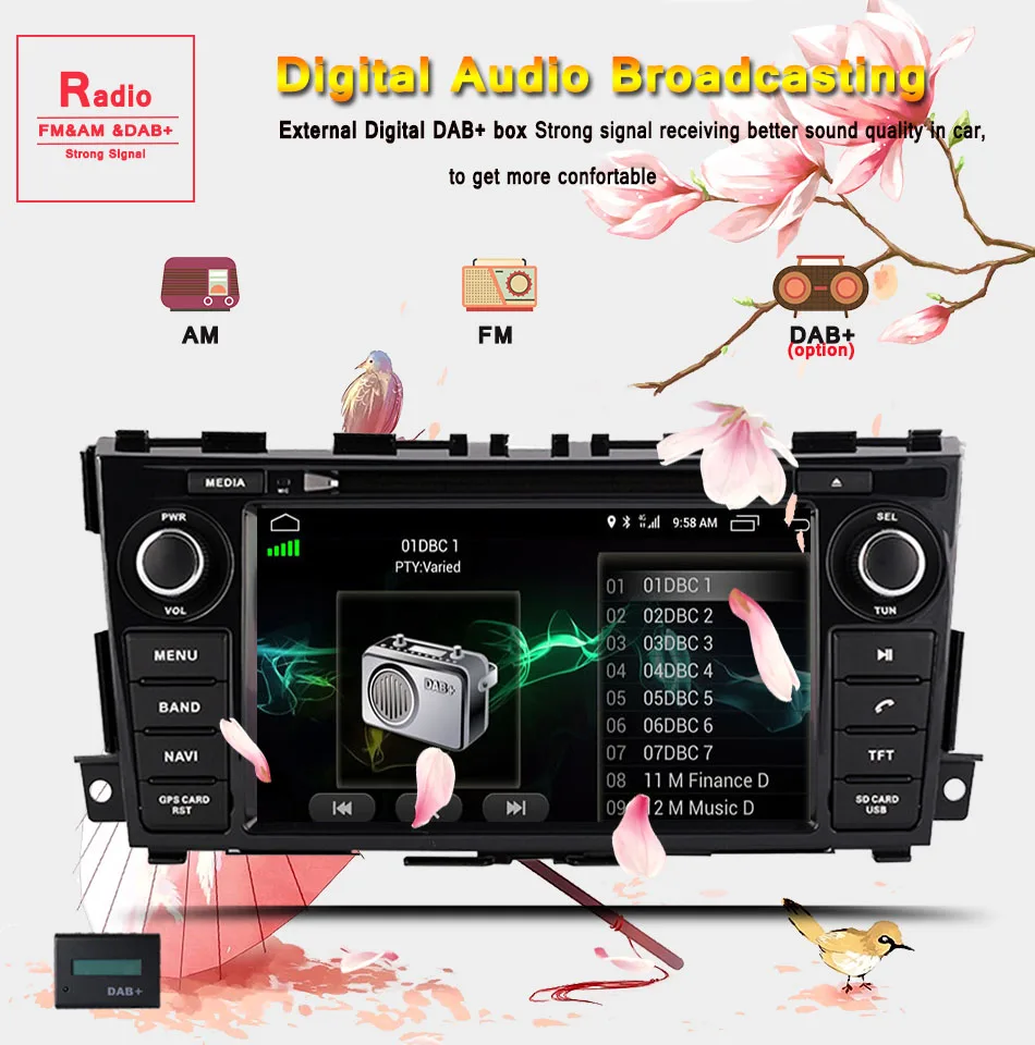 Flash Deal Android 9.0 4GB RAM Car DVD multimedia Player GPS Wifi 3/4G DVR camera TV For Nissan Teana Altima 2013 2014 2015 2016 -19 Radio 11