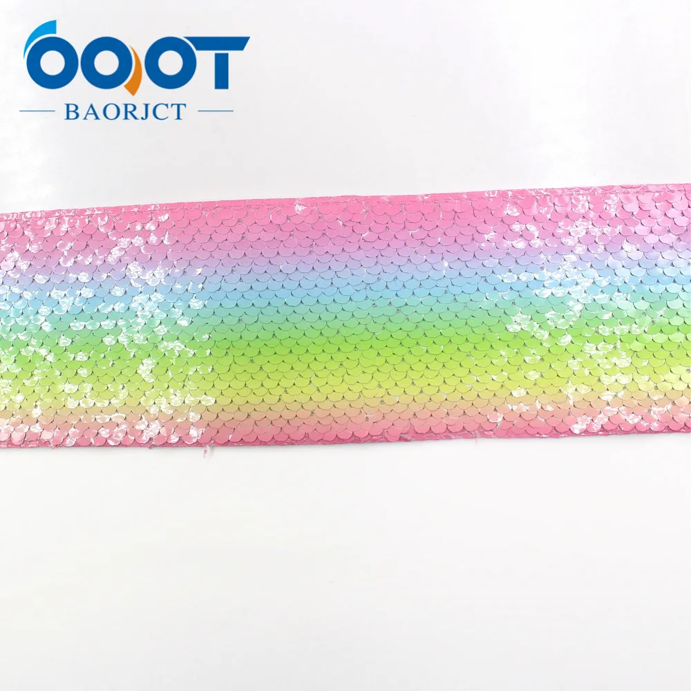 OOOT BAORJCT I-19410-905, печать блесток Блестящий мультфильм 3 ''ленты DIY банты аксессуары Свадебная вечеринка украшения 2y