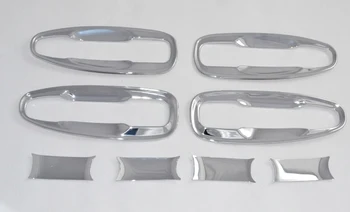 

ABS Chrome Car Door Handle Bowl Cover trim 8pcs For Toyota Prado FJ150 2010 2011 2012 2013 2014 2015 2016 2017 2018