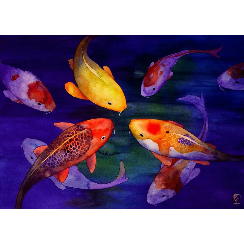 diamond painting koi