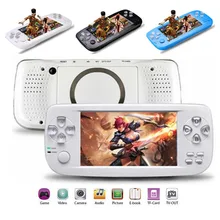 PAP K3III 4,3 дюймов 16 г портативный игровой плеер игровая консоль 64 бит встроенный 3000 ретро классические игры семейный ТВ выход