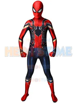 

MCU Version Spider-Man Costume 3D Print Superhero Cosplay Suit Halloween Zentai Bodysuit For Adult/ Kids/Custom Made