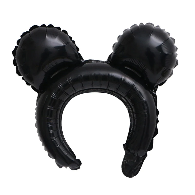 mickey 20 шт., милая тиара в виде животных, повязка на голову, шар, лягушка, панда, лиса, тигр, кошка, детская игрушка для душа, украшение для дня рождения, свадьбы - Цвет: mickey