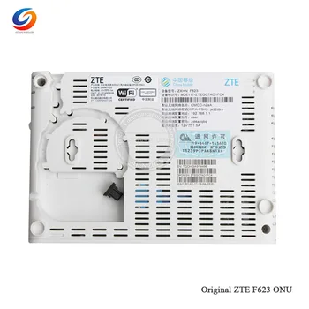 

10pcs/lot High quality ZTE ZXHN F623 GPON ONU, 1GE+3FE port +1voice ports + WIFI ONT, English Firewire